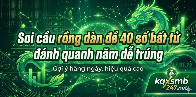 Soi cầu rồng dàn đề 40 số bất tử đánh quanh năm dễ trúng